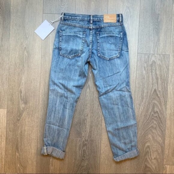 Free People One Teaspoon Awesome Baggie Jeans Distressed Boyfriend Straight leg - Picture 4 of 13